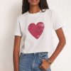 Women ZSupply Tops | You Are My Heart Tee