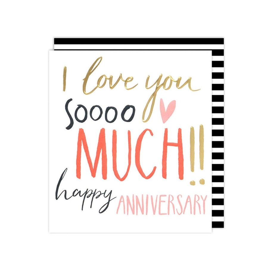 Art & Paper Notes & Queries | So Much Love Anniversary Card