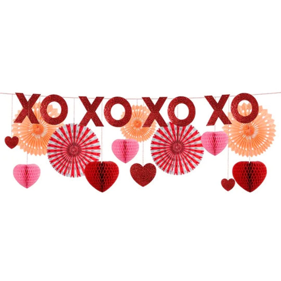 Seasonal Meri Meri | Honeycomb Hearts Garland