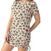 Women Sanctuary Dresses | Drawstring T-Shirt Dress-Foliage