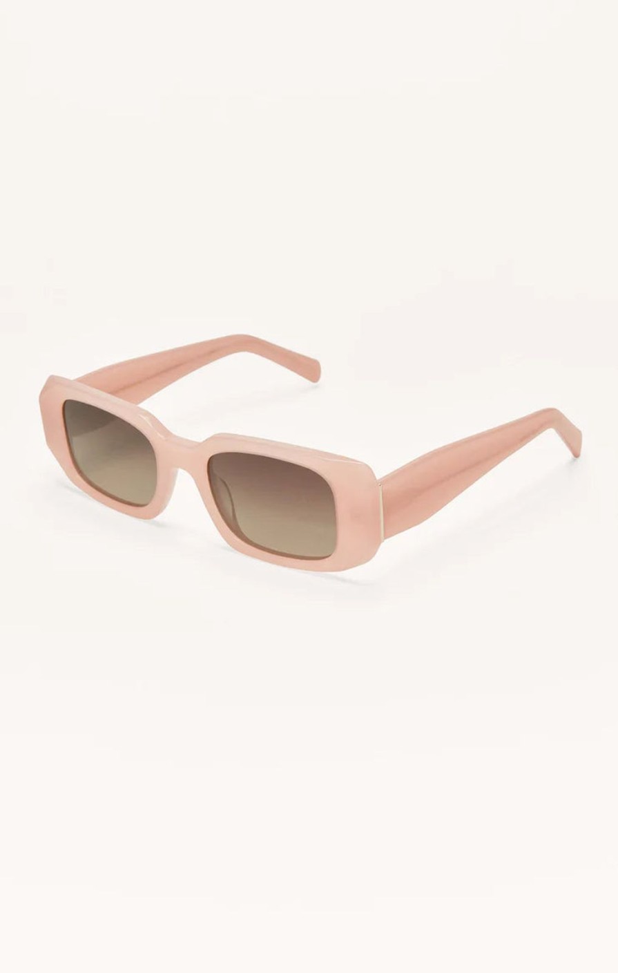 Women ZSupply Eyewear | Off Duty Sunglasses-Blush Pink-Gradient