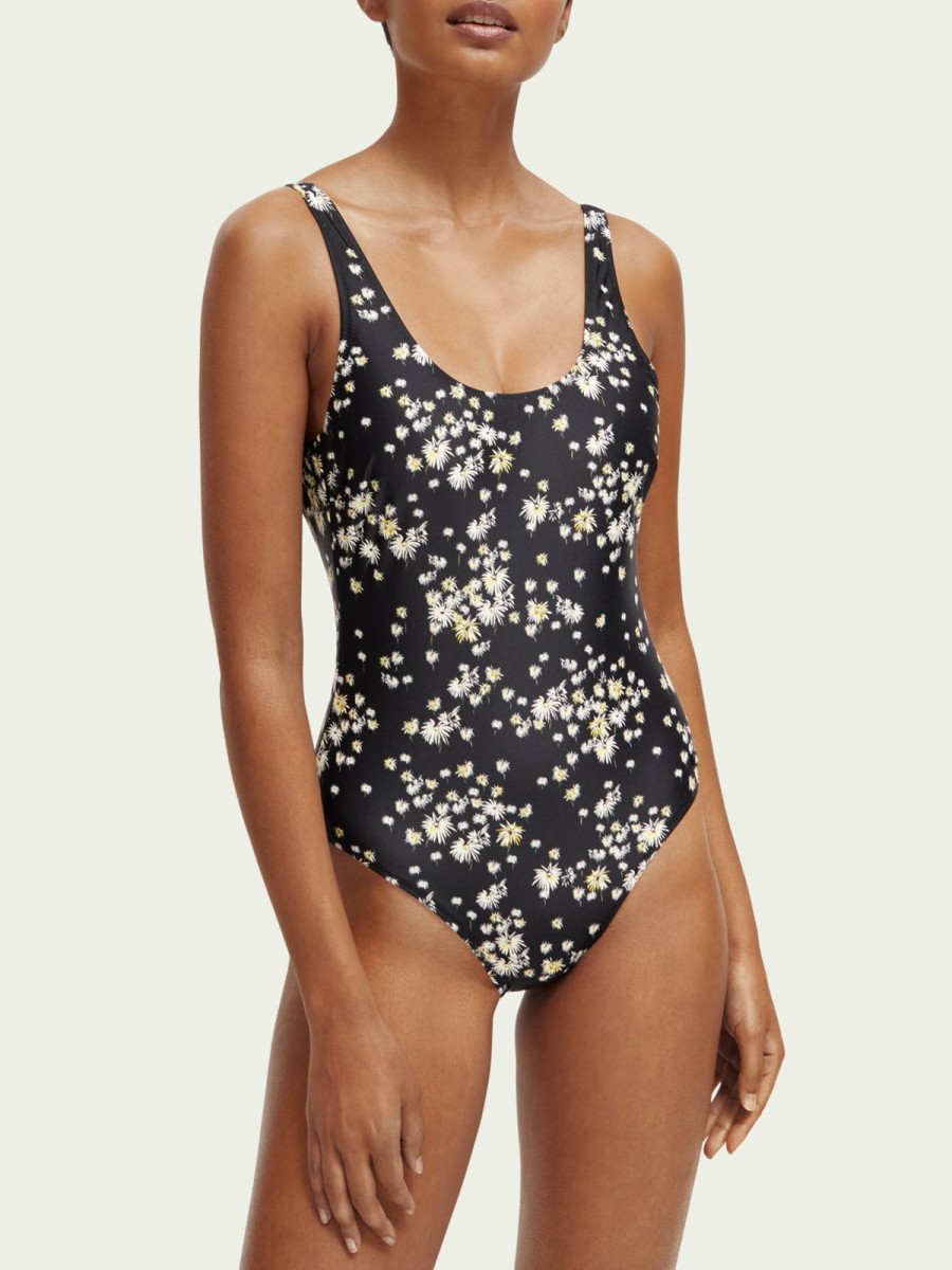 Women Scotch & Soda Swimsuits | Reversible Printed Swimsuit