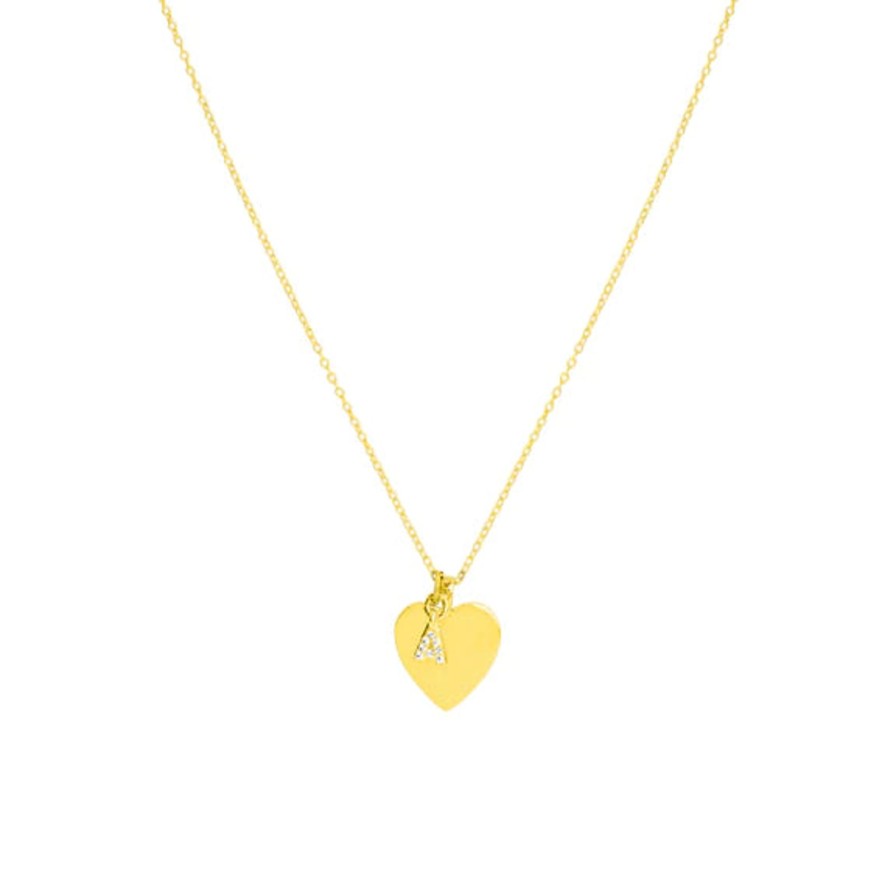 Women Fyb Necklaces | Love Token Initial Necklace