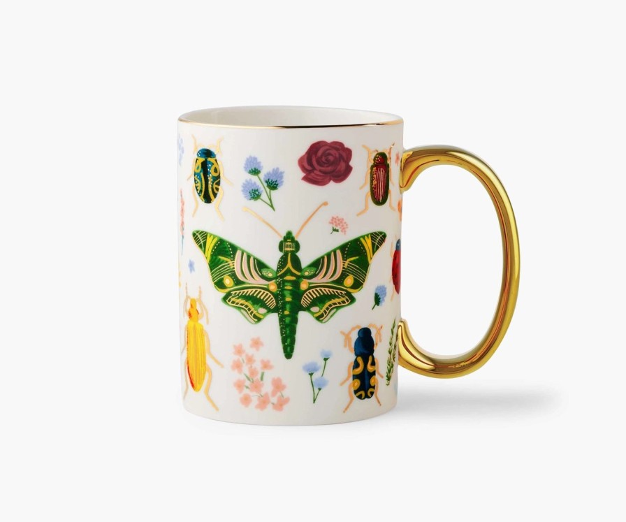 Home Rifle Paper Co. Serveware | Curio Porcelain Mug