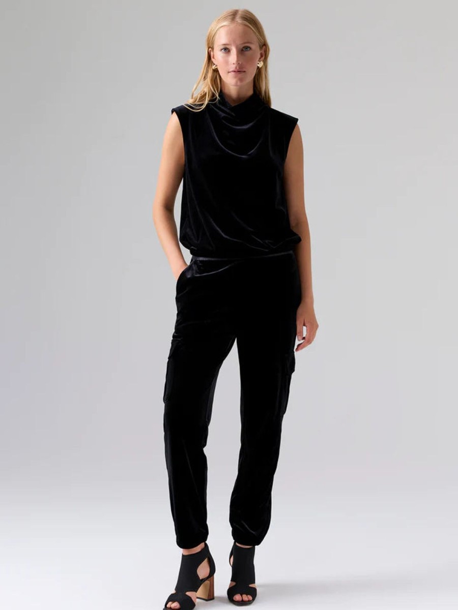 Women Sanctuary Bottoms | The Fixer Velvet Jogger