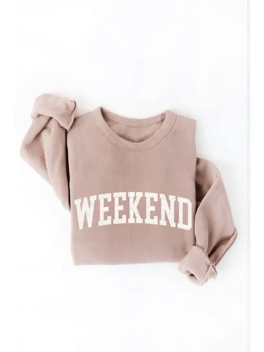 Women Oat Collective Tops | Weekend Sweatshirt