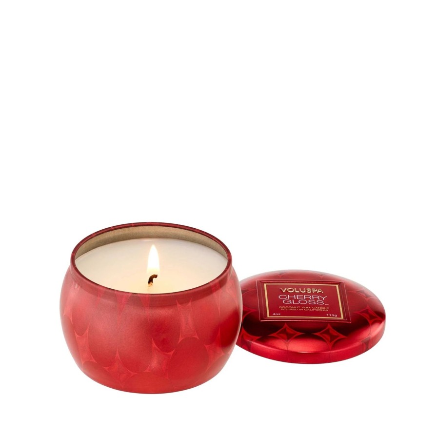 Home Voluspa Candles | Cherry Gloss Mini Tin Candle