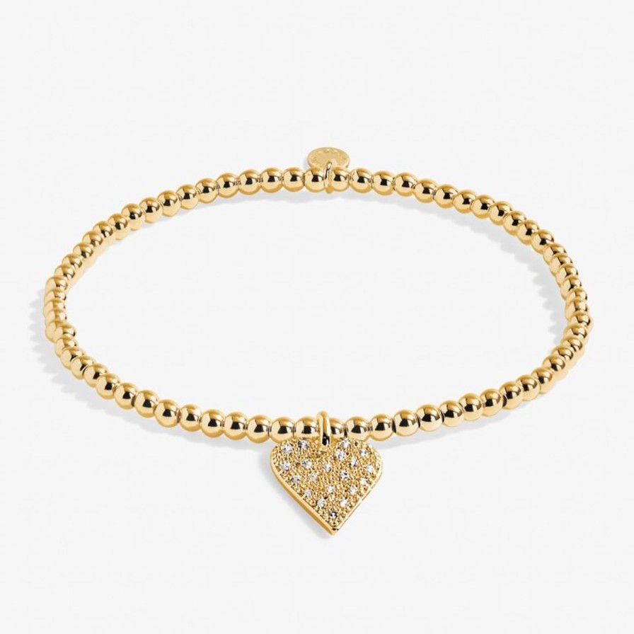 Women A Littles & Co. Bracelets | A Little 'Happy 50Th Birthday' Bracelet In Gold-Tone Plating