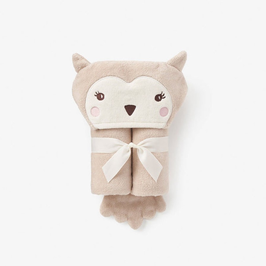 Littles Elegant Baby | Owl Bath Wrap