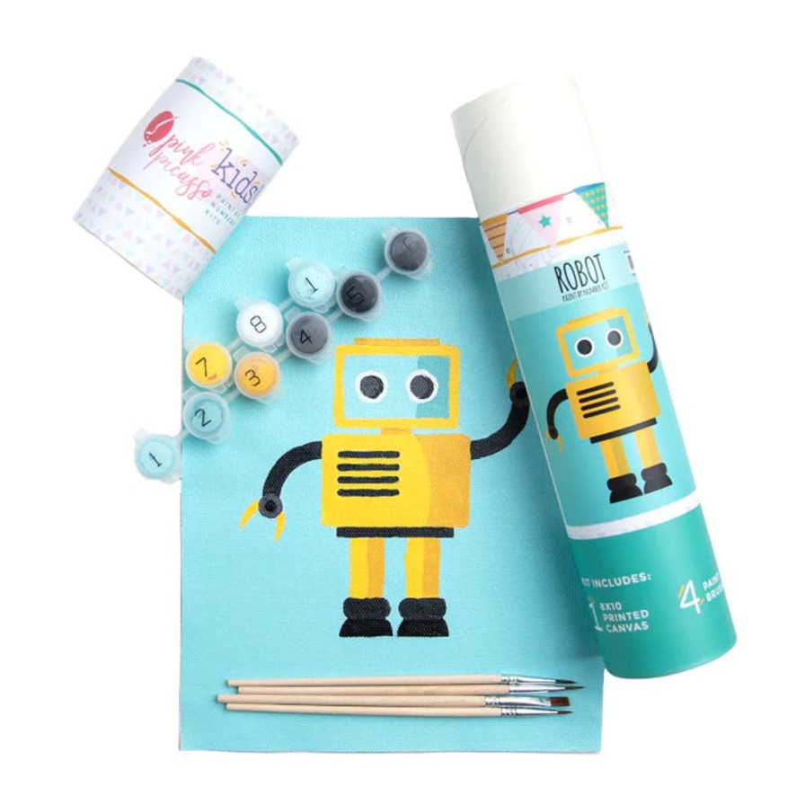 Littles Pink Picasso Kits | Robot Painting Kit