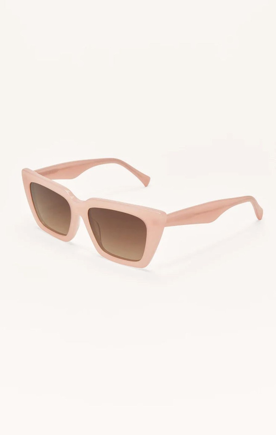 Women ZSupply Eyewear | Feel Good Sunglasses-Blush Pink-Gradient