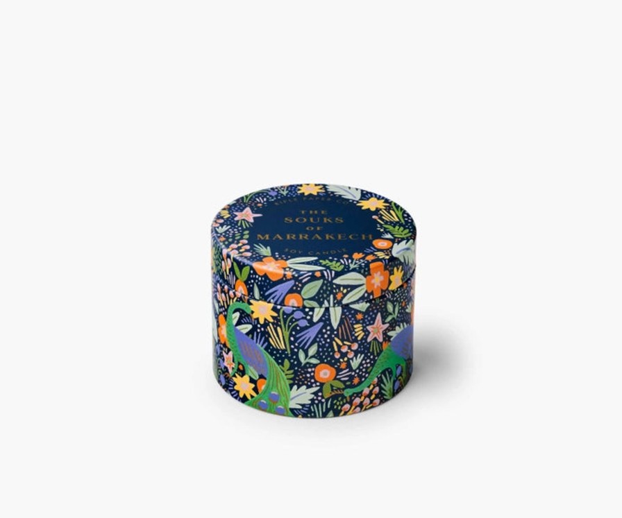 Home Rifle Paper Co. Candles | Souks Of Marrakech Tin Candle