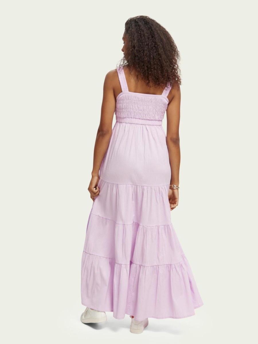 Women Scotch & Soda Dresses | Seersucker Dress-Orchid