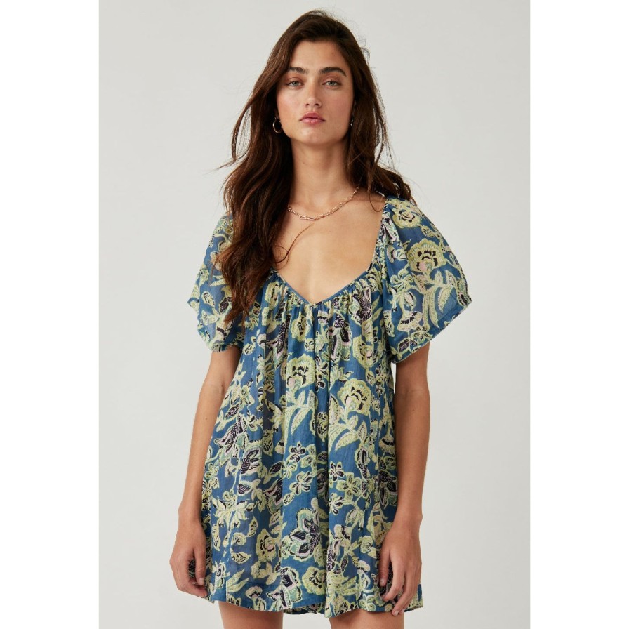 Women Free People Tops | Kauai Getaway Printed Tunic