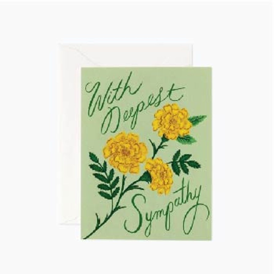 Art & Paper Rifle Paper Co. | Marigold Sympathy Card