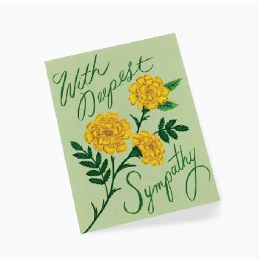 Art & Paper Rifle Paper Co. | Marigold Sympathy Card