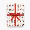 Art & Paper Rifle Paper Co | Party Pups Wrapping Sheets-Roll Of 3