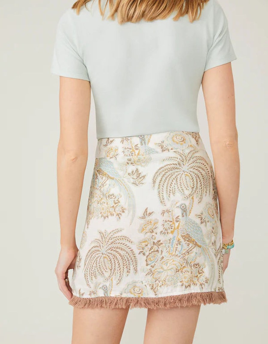 Women Spartina Bottoms | Octavia Linen Skirt