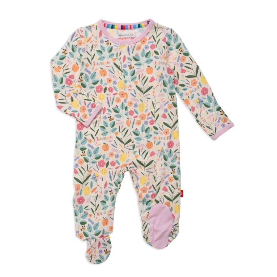 Littles Magnetic Me | Life'S Peachy Modal Magnetic Footie