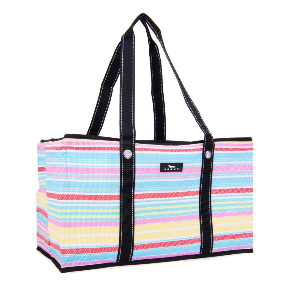 Women SCOUT Totes | Cabana Boy Extra Large Tote Bag-Ripe Stripe