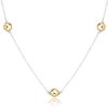 Women Enewton Necklaces | Choker Simplicity Chain Sterling Mixed Metal-Classic 6Mm Gold