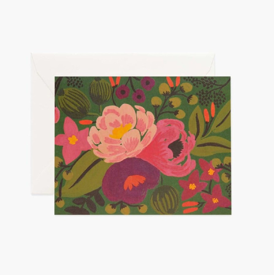 Art & Paper Rifle Paper Co. | Vintage Blossoms Emerald Card