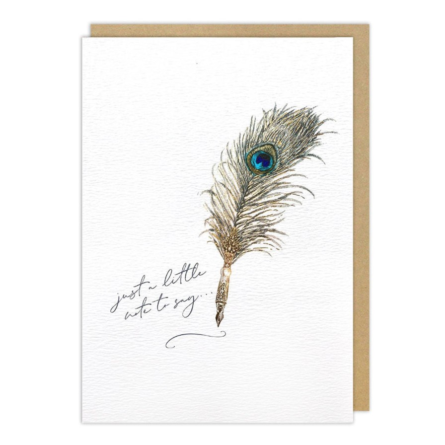 Art & Paper Notes & Queries | Just A Note Friendship Card