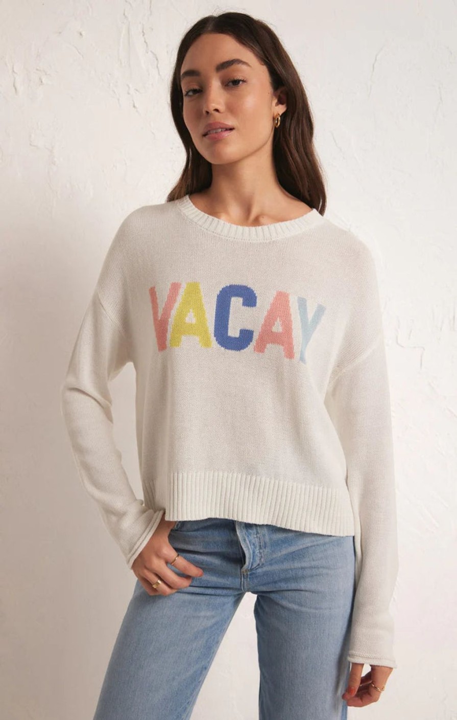 Women ZSupply Sweaters & Jackets | Sienna Vacay Sweater