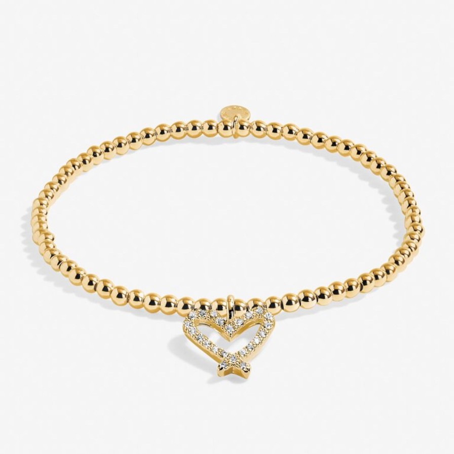 Women A Littles & Co. Bracelets | A Little 'Happy 21St Birthday' Bracelet In Gold-Tone Plating