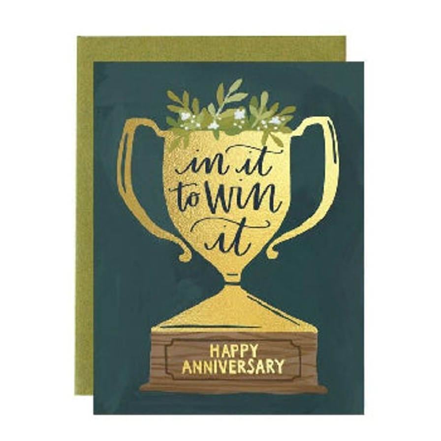 Art & Paper 1Canoe2 | Anniversary Trophy Card