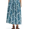 Women Scotch & Soda Bottoms | Printed Skirt With Pleats