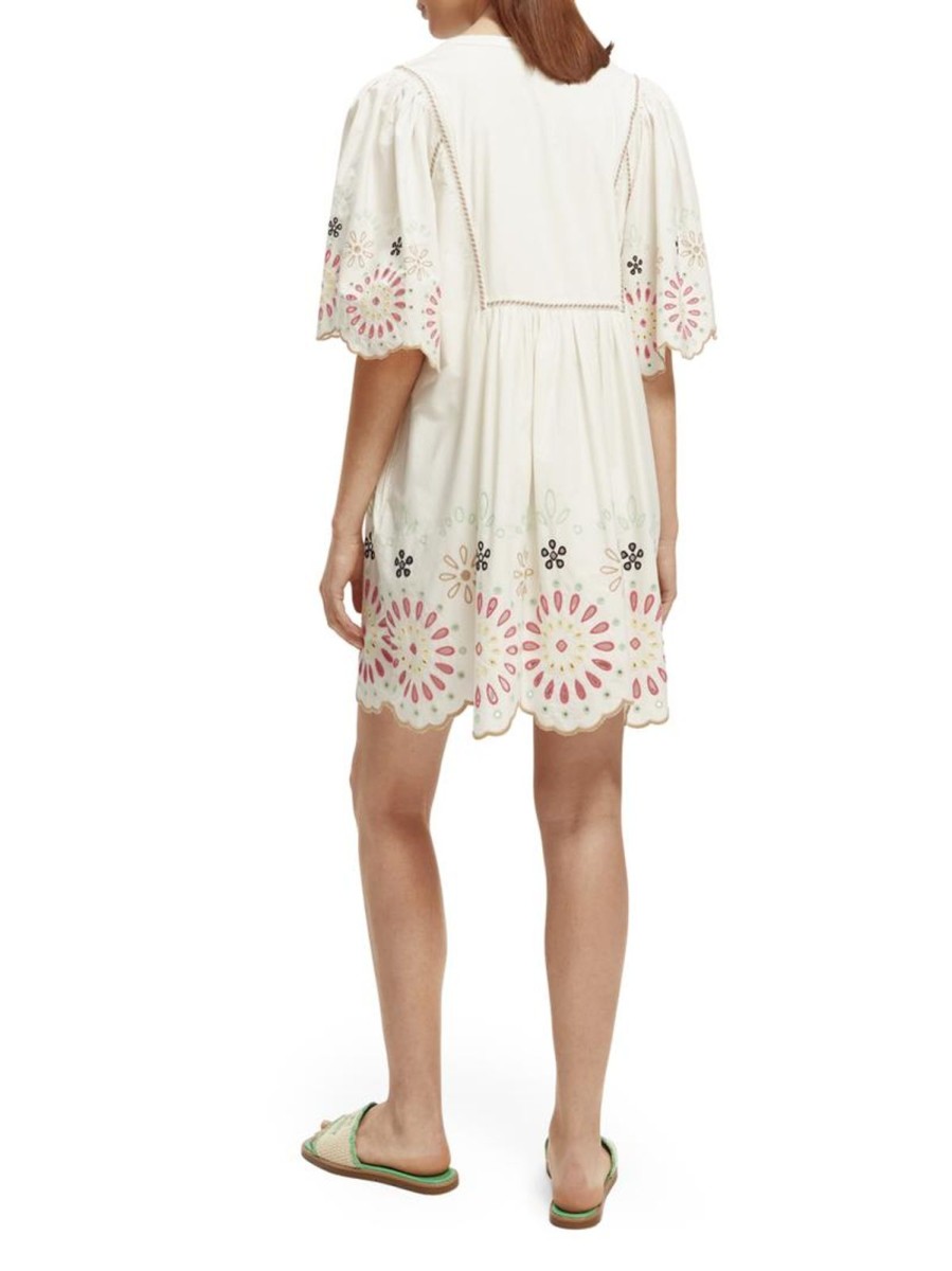 Women Scotch & Soda Dresses | Flutter Sleeve Mini Dress