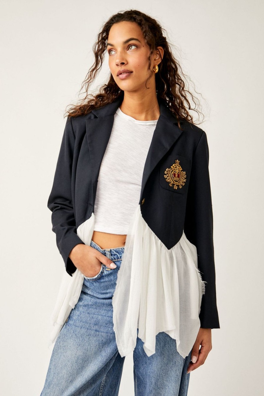 Women Free People Sweaters & Jackets | Ballet School Blazer