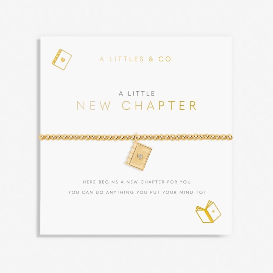 Women A Littles & Co. Bracelets | A Little 'New Chapter' Bracelet In Gold-Tone Plating