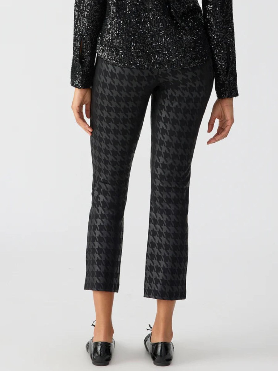 Women Sanctuary Bottoms | Carnaby Kick Crop Pant-Exploded Houndstooth