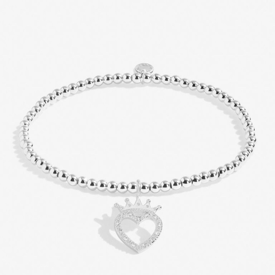 Women A Littles & Co. Bracelets | A Little 'Birthday Queen' Bracelet In Silver Plating