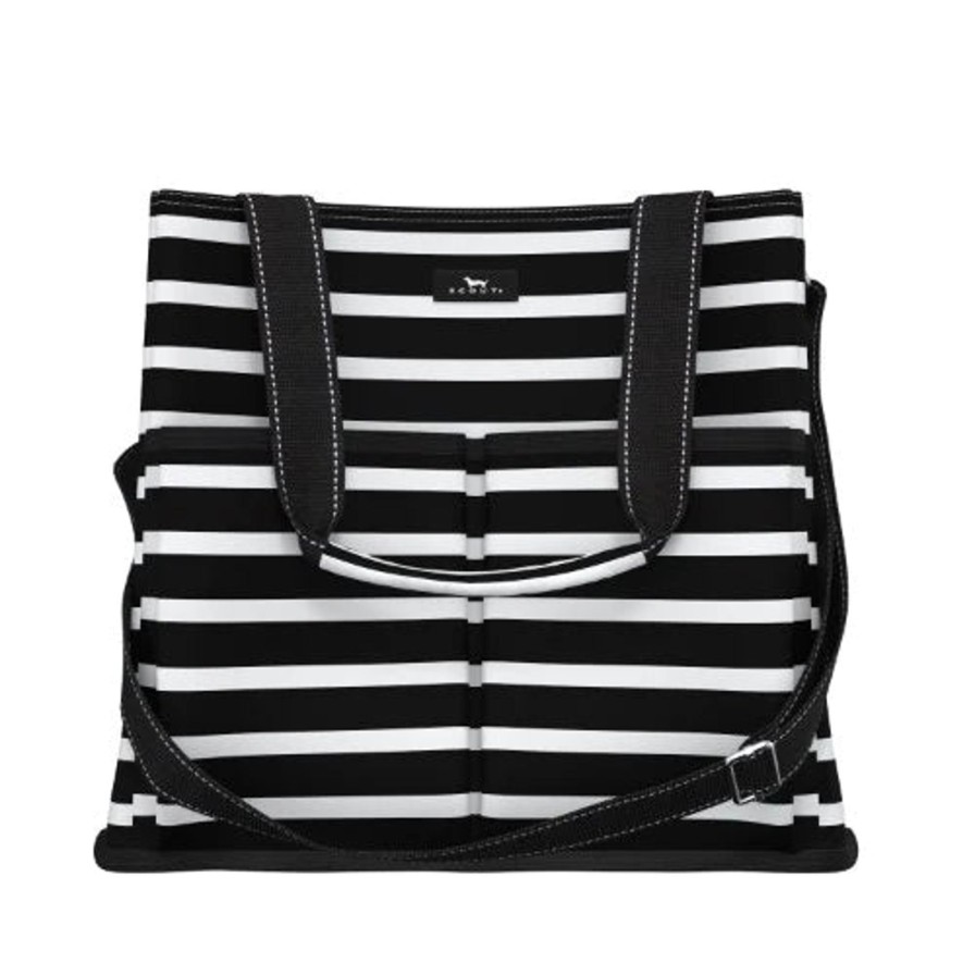 Littles SCOUT | Baby On Board Travel Baby Bag-Pattern: Fleetwood Black