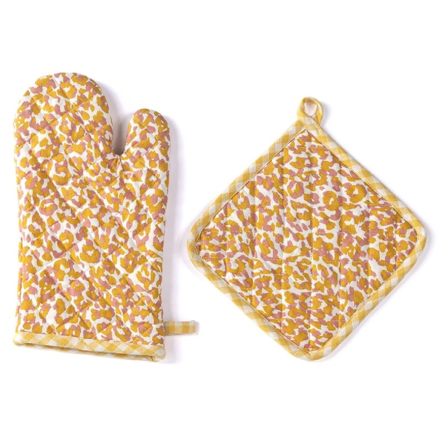 Home Shiraleah Linens | Nora Pot Holder/Oven Mitt-Multi