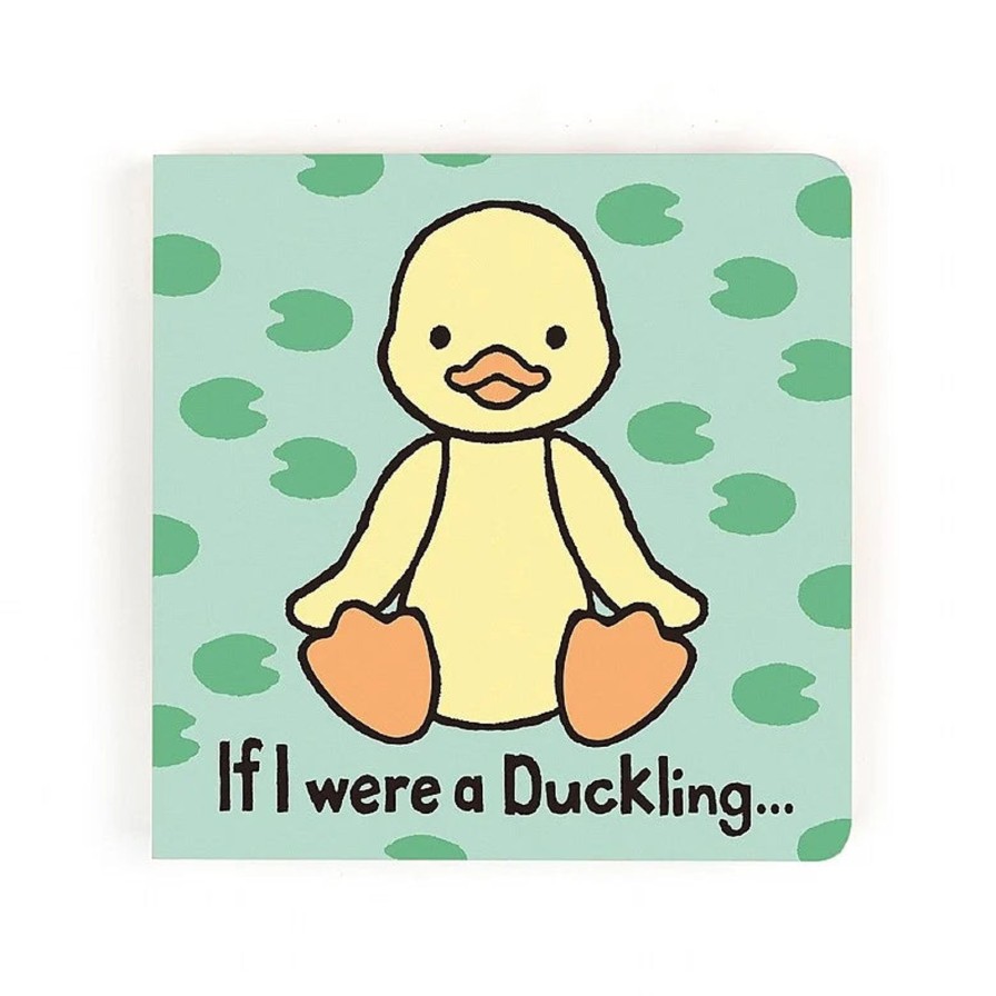 Littles Jellycat | If I Were A Duckling Board Book