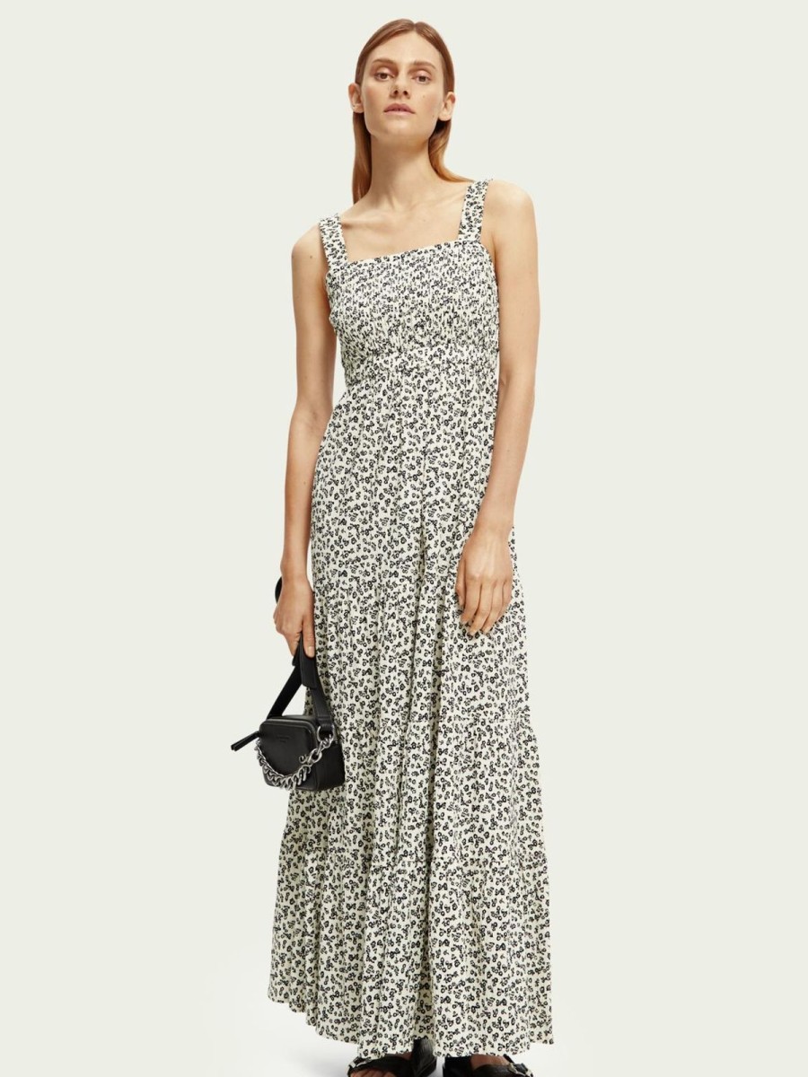 Women Scotch & Soda Dresses | Floral Seersucker Dress