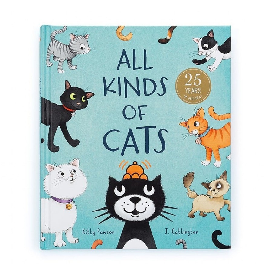 Littles Jellycat | All Kinds Of Cats Book