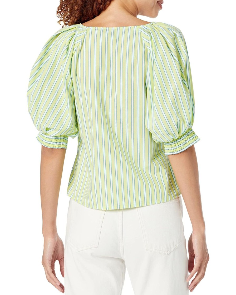 Women Sanctuary Tops | V-Neck Poplin Top