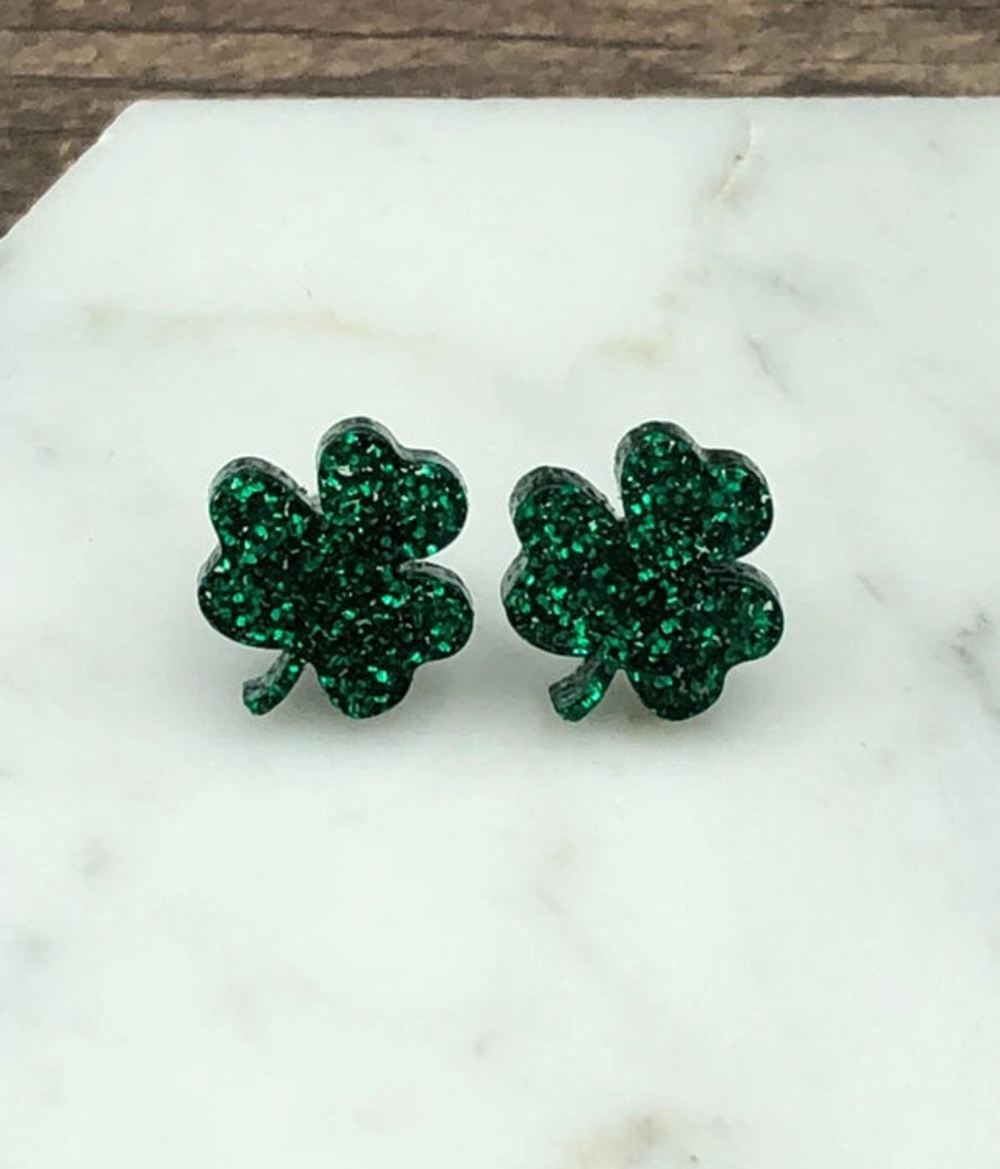 Women SYNPLE Earrings | Shamrock Earrings-Happy St Patrick'S Day"