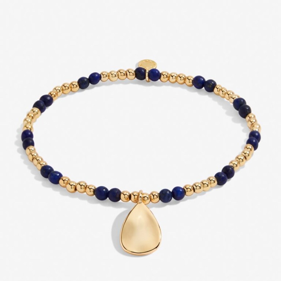 Women A Littles & Co. Bracelets | Birthstone A Little September Bracelet In Gold-Tone Plating-Lapis Lazuli