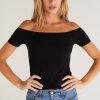 Women ZSupply Tops | Beth Off Shoulder Top