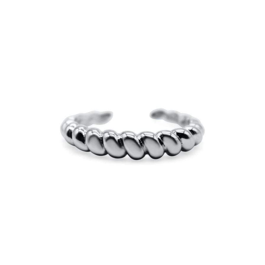 Women Stia Rings | It Fits! Simplicity "Croissant" Twist