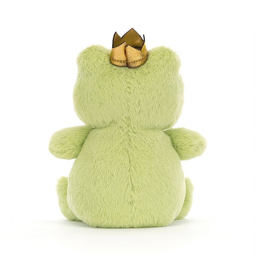 Littles Jellycat | Crowning Croaker Green Frog