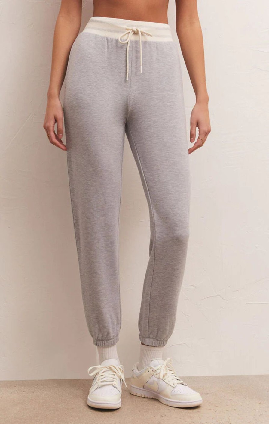 Women ZSupply Bottoms | Off Duty Modal Fleece Jogger