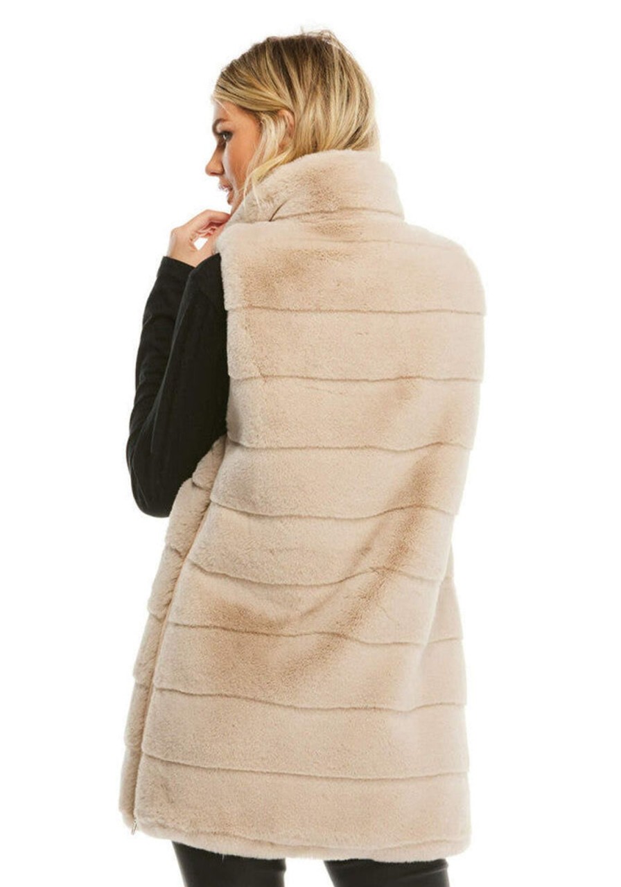 Women Fabulous Furs Sweaters & Jackets | Stone Weekender Zip Vest