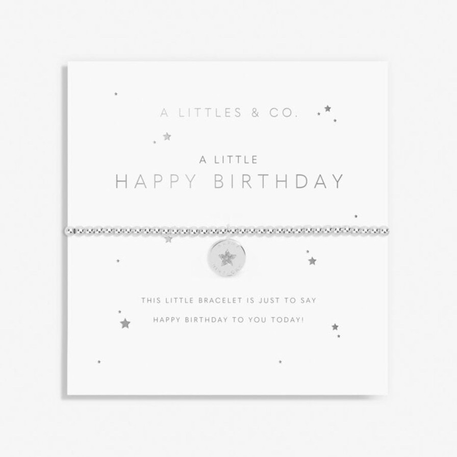 Women A Littles & Co. Bracelets | Kid'S A Little 'Happy Birthday' Bracelet